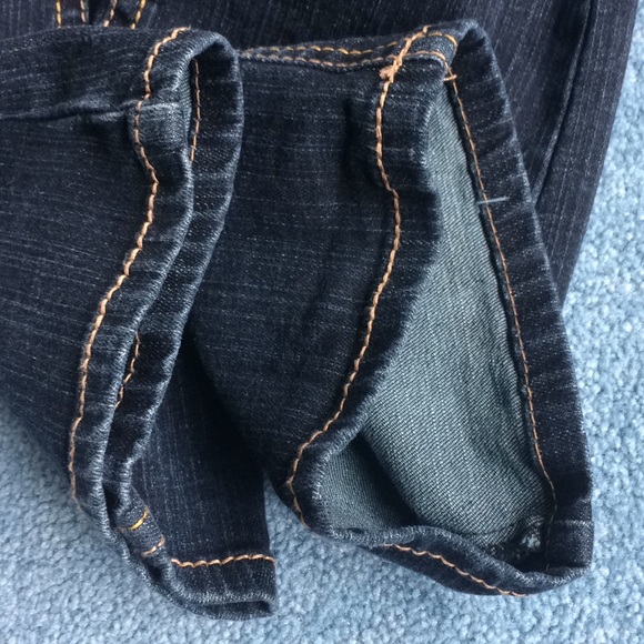 Justice Girls Jeans Darker wash denim Size 10 S - Picture 6 of 8